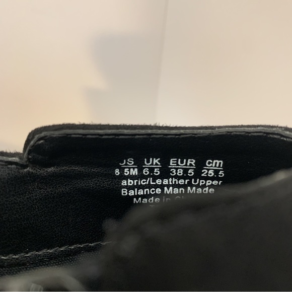 Carlos by Carlos Santana Black Suede Fringe Ankle Boots Size 8.5 - Picture 9 of 9